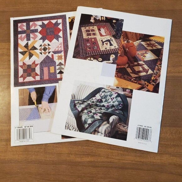 Quilt Pattern Booklets Lot Of 2  Patterns, quilting basics & instructions - Picture 2 of 12